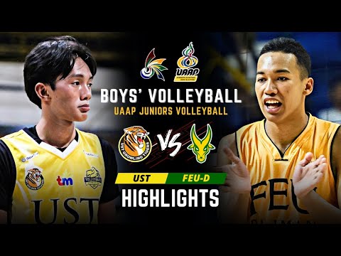 UST VS. FEU-D Full Game Highlights | UAAP Season 88 Boys' Volleyball | Juniors Division