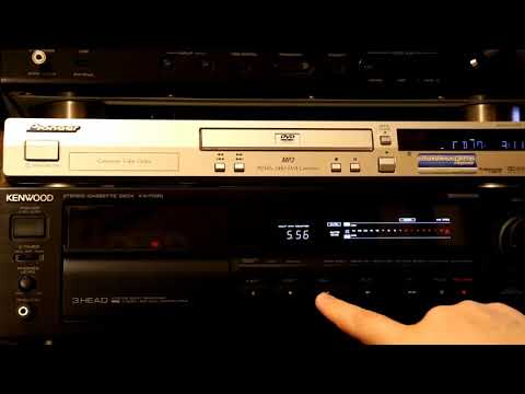 SONY UX-S C90 cassette on KENWOOD KX-7030 deck