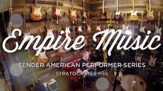Video thumbnail for Fender American Performer Stratocaster HSS Review by Empire Music