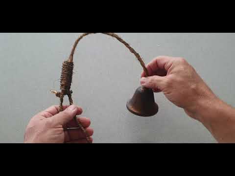 Cesaral Spirit Bell   Rope version   Old looking