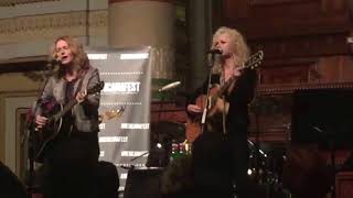 SHELBY Lynne & ALLISON Moorer "My List" song by Brandon Flowers (Nashville, 14 September 2017)