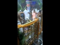 Dr Pratapa Dakshinamurthy Gurugaru Offering Harathi To Marakatha Lingam Sivaraatri 2015