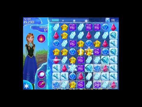 Disney Frozen Free Fall - Level 128 [Gameplay Walkthrough]