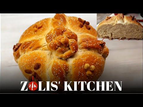 Christmas bread - a traditional greek recipe for your Christmas dinner