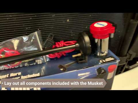 Musket Electric Air Horn Installation Video