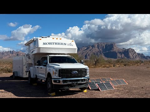 Free Camping - KOFA National Wildlife Refuge - Palm Canyon Hike - BLM Desert Arizona