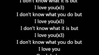 Chris Brown - I love you (Lyrics on screen) karaoke Graffiti