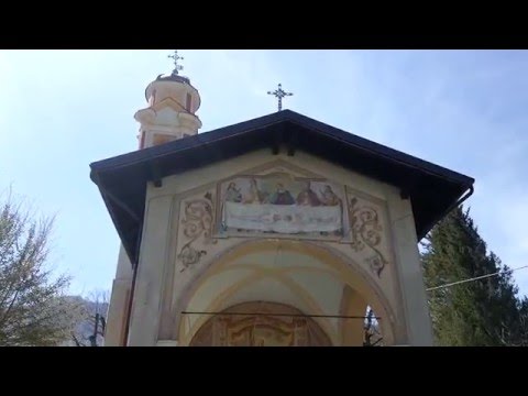 PANORAMICA DI ROBILANTE (CN) VISTO DALLA CHIESA DI S. ANNA. 14 - 4 - 2016.