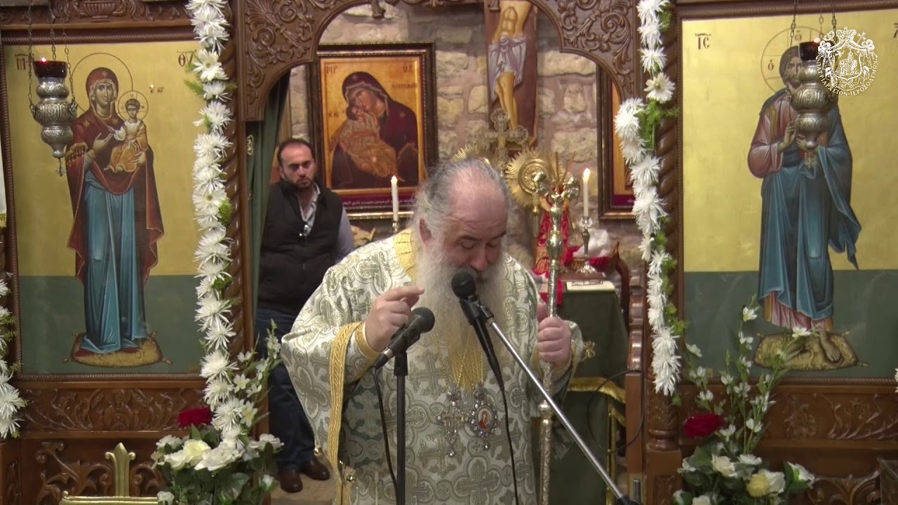 عظة من قداس عيد نقل رفات القديس جاورجيوس