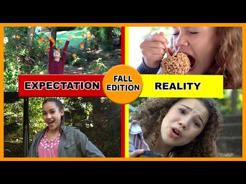 Fall Edition - Expectation vs Reality (Haschak Sisters)