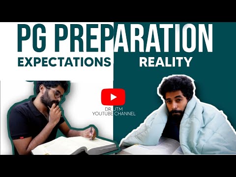 PG preparation Expectation vs Reality 😂 | Dr.JT