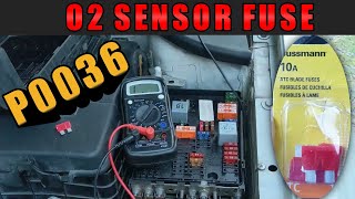 P0036 O2 Sensor Fuse!! Did This Fix The Issue??!!