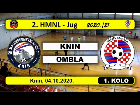 2. HMNL Jug, 1. KOLO: KNIN - OMBLA 3:4, 04.10.20120.