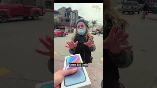 Colombiana regala dinero si le atinas al precio