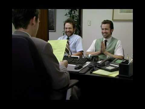 It's Always Sunny In Philadelphia, Mail Room Gig Blooper