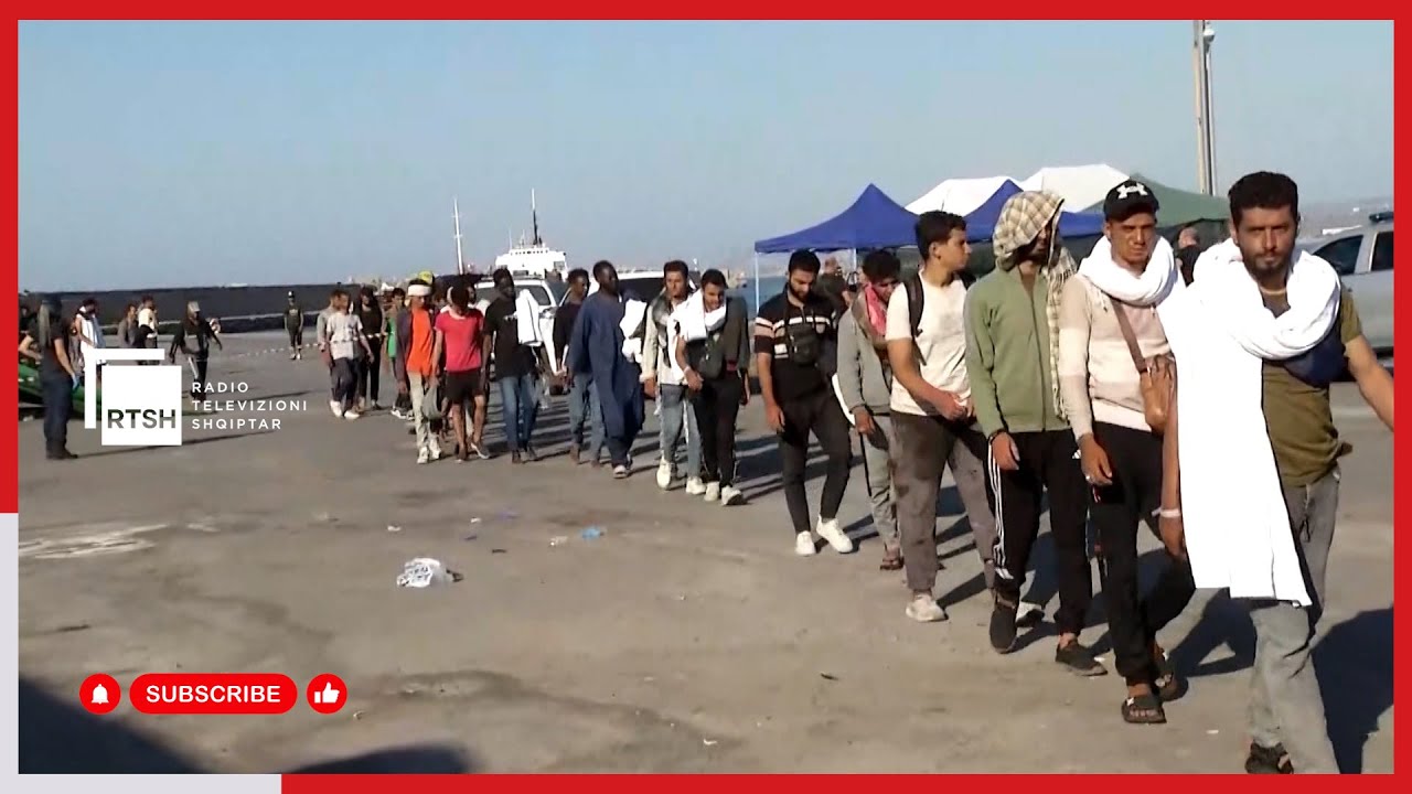 Shpëtohet anija me emigrantë në Greqi,131 persona u dërguan në një ishull pranë Kretës