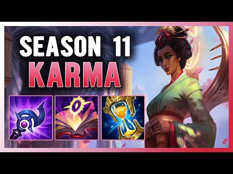 MORE SEASON 11 BUFFS FOR KARMA SUPPORT! (patch 11.5)
