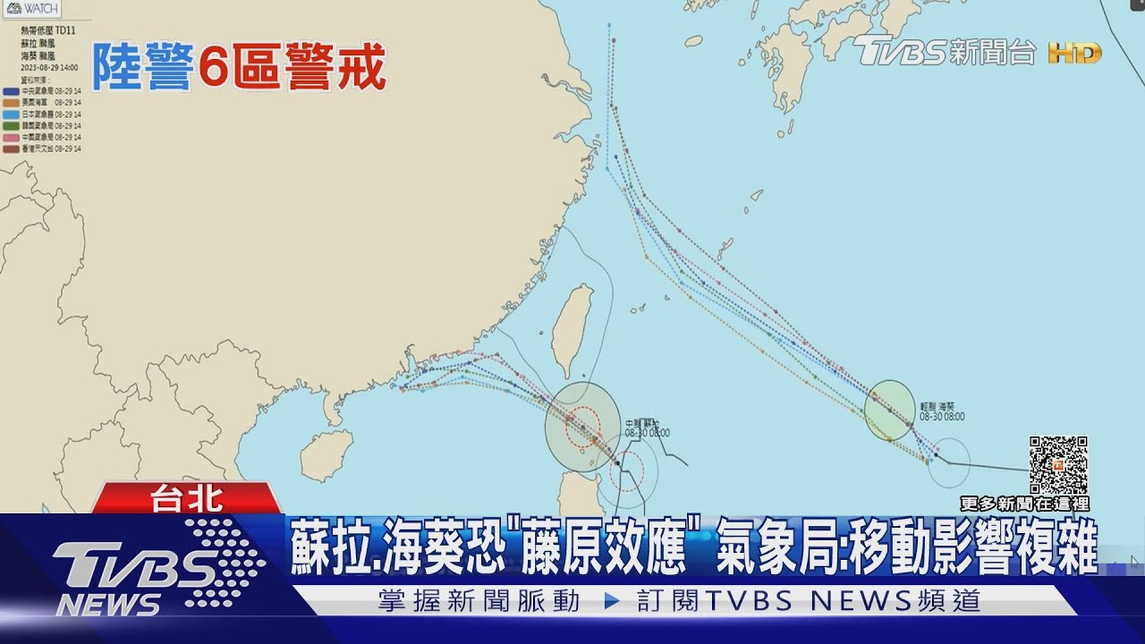 發陸警!「屏東、恆春半島」警戒 蘇拉路徑再南修