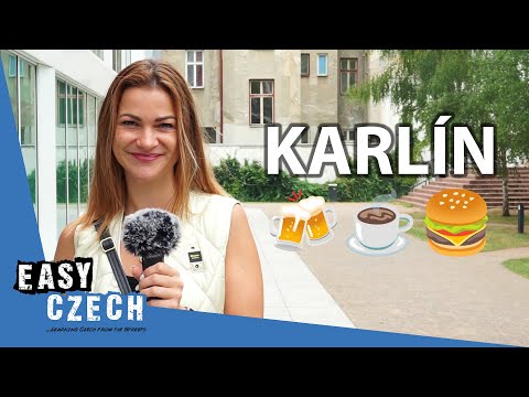 Best places to go in Prague, Karlín district | Super Easy Czech 35