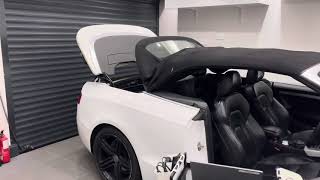 Audi A5 Cabriolet (8F) - How To Solve Water Leak in Rear Corners of Boot / Trunk
