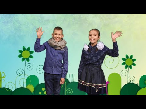 Детская передача студии местного Караидельского телевидения 