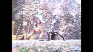 preview picture of video 'Combat médieval au chateau de Brousse'