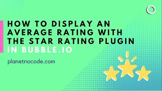How to display an average rating with the Star Rating plugin thumbnail