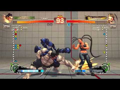 Ultra Street Fighter IV battle: E. Honda vs Ibuki