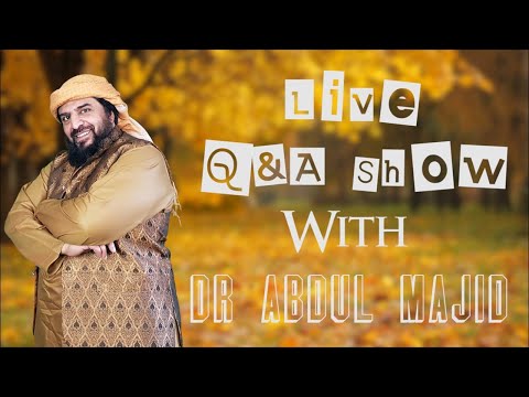 DrAbdulMajid Live Q & A (16/08/2020)