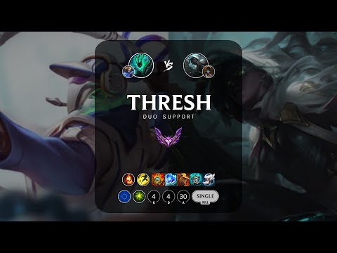 Thresh Support vs Senna - EUW Master Patch 13.10
