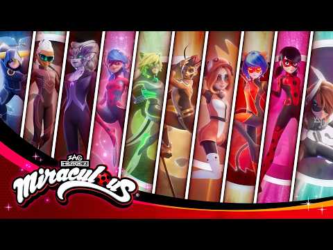 MIRACULOUS | 💫 ALL TRANSFORMATIONS - Season 6 🐞 | Tales of Ladybug and Cat Noir