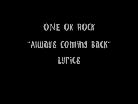 Video thumbnail for Always Coming Back