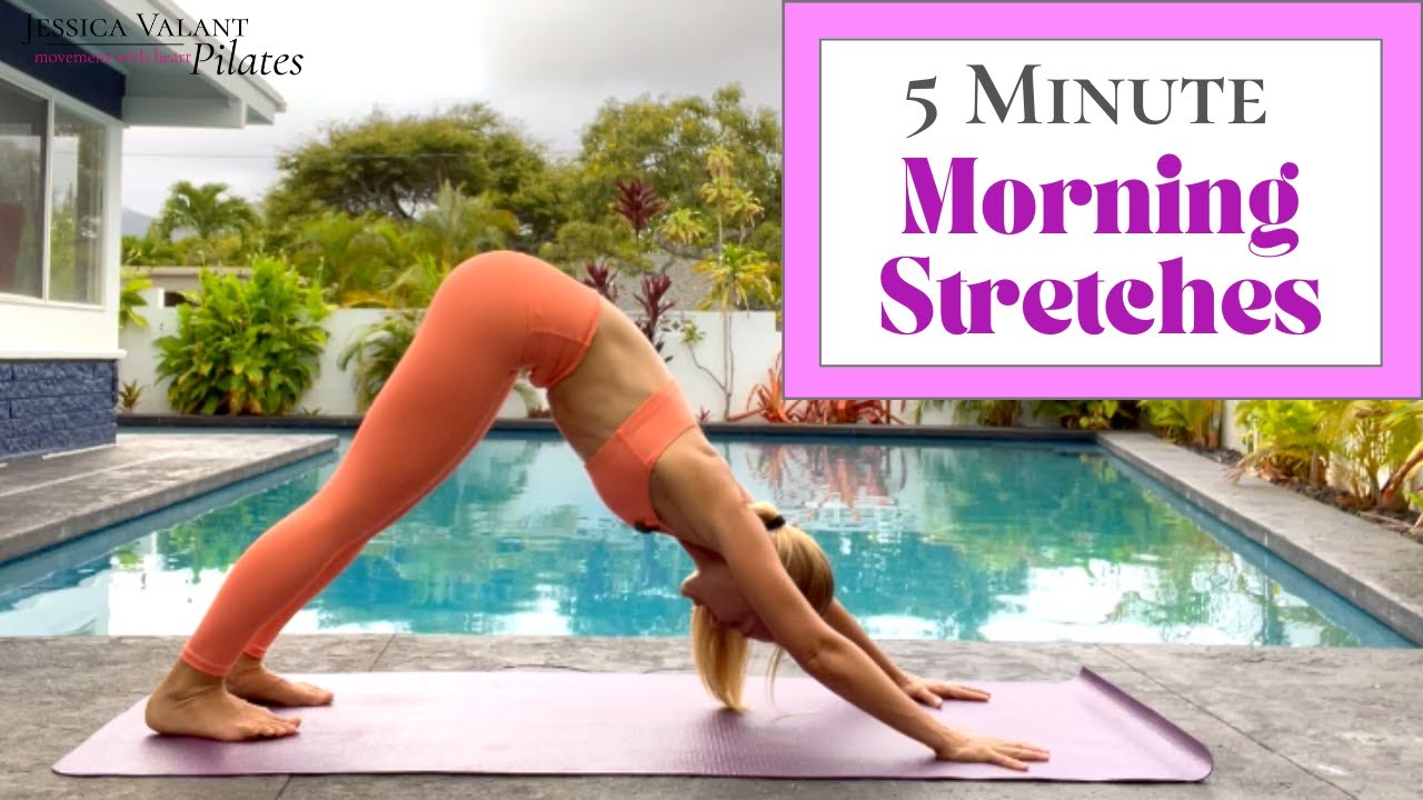 5 Minute Morning Stretches - Quick Routine for Stretching and Energy!