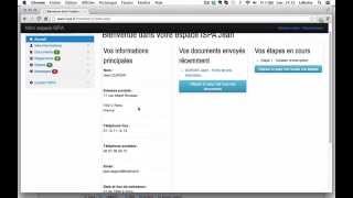 Intranet ISPA : Page d'accueil de votre espace