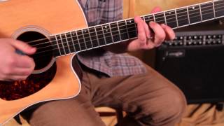 Acoustic Blues Guitar Lesson - Double Stops and Triads for Guitar Solos and Rhythm