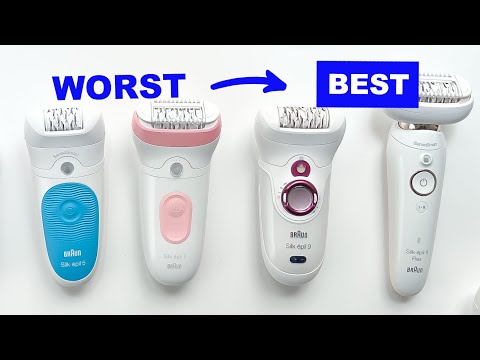 What is the BEST Braun Silk Epil Epilator ? (Honest ranking)