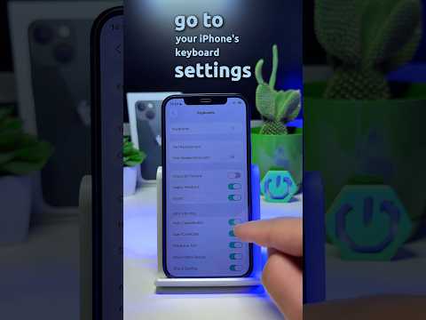 Turn On/Off Auto-Capitalization on iPhone?🤓 #autocaptions #keyboard #iphonetips #iphonetricks
