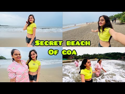 Bindass Kavya ki masti with family on Best Secret Beach of Goa | Family vacation to Goa Ozran Beach