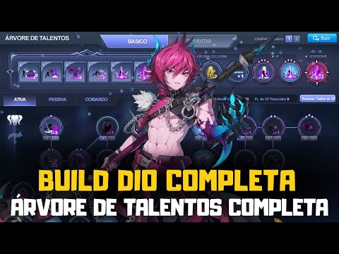 Build DEFINITIVA da Dio| Arvore de Talentos, Runas, Despertar e Equipamentos - GC Classic
