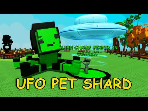 How to get many UFO Pet Shard in Alien Invasion Event | Grow a Garden