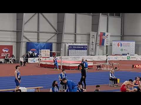 Vis [M], bronca Mlinariča - Prvenstvo Balkana u dvorani za juniore i juniorke 2022