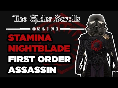 ESO PVP - First Order Assassin - Stamina Nightblade Ganker Gameplay