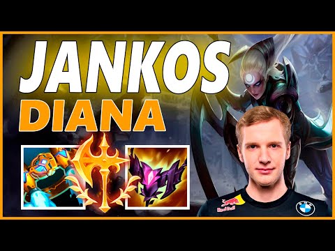 ⚡JANKOS DIANA JUNGLE GAMEPLAY⚡SEASON 12 LEAGUE OF LEGENDS