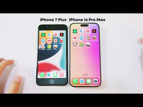 iPhone 7 Plus VS iPhone 16 Pro Max – Size, Design, Speed Comparison