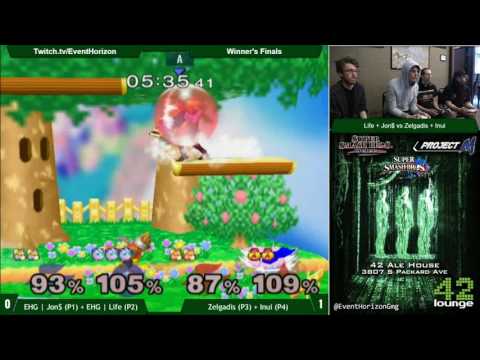 Construct 52 - EHG Life+EHG Jon$ vs Zelgadis+Inui - Melee Doubles WF