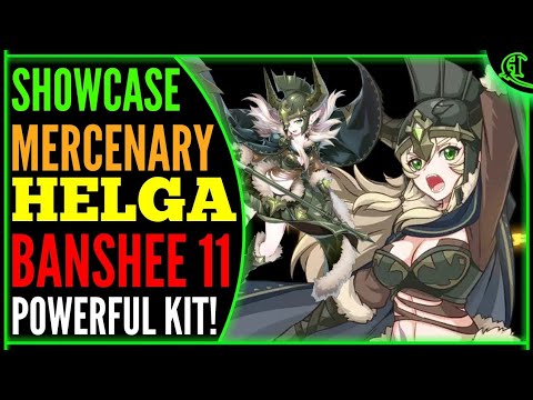 Mercenary Helga Banshee 11 (Powerful Kit!) Epic Seven B11 Epic 7 PVE Gameplay Review E7 M.Helga