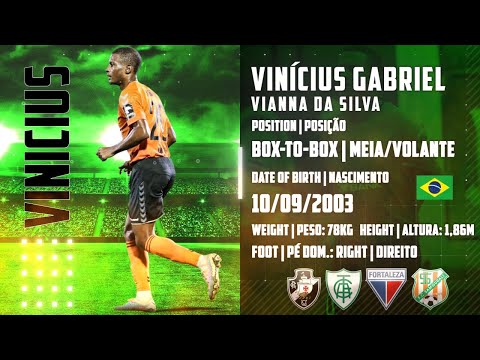 Vinícius Gabriel ⚽ Box-to-Box Midfielder | Meio-Campo ⚽ Highlights 2023 /24