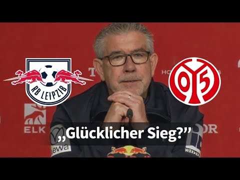 Urs Fischer at the press conference after the victory | RB Leipzig 1:2 Mainz 05 | Bundesliga