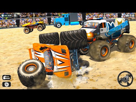 American Monster Offraod Demolition Crash Derby Driving 3D Simulator - Android Gameplay.