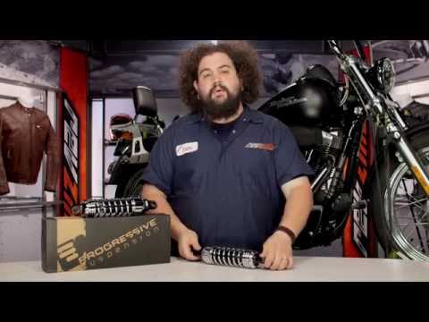Progressive 444 Series Shocks for Harley Review at RevZilla.com